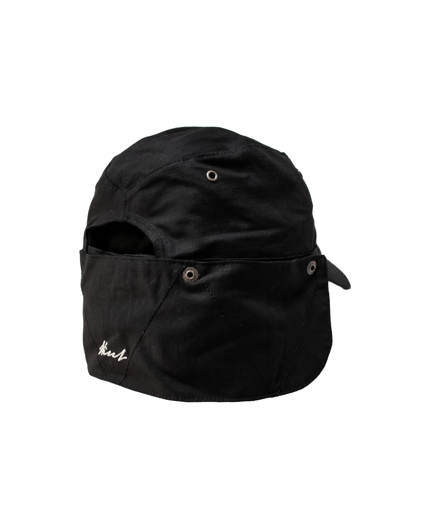 2IN1 FLAP CAP - BLACK