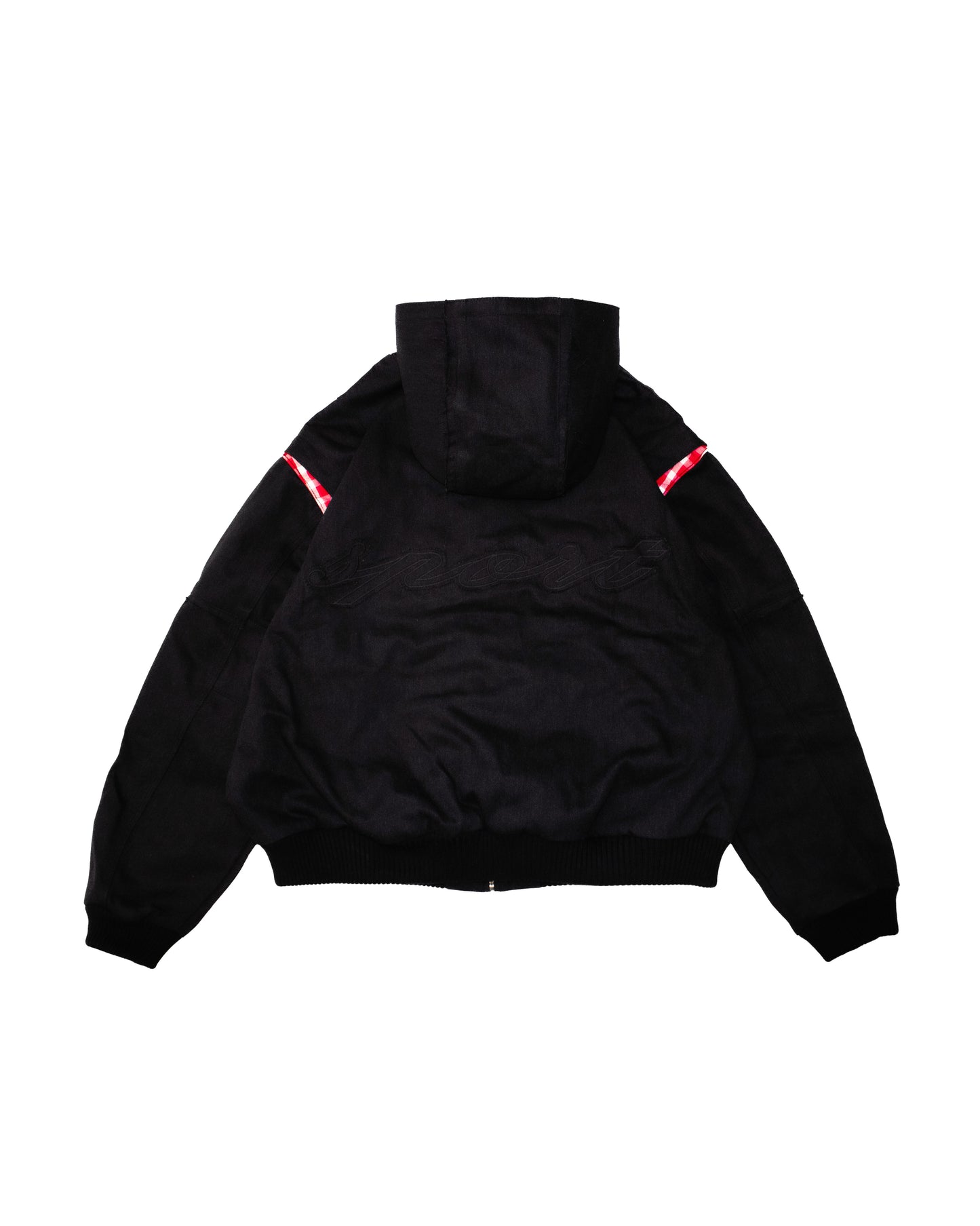 SPORT DENIM HOODED JACKET