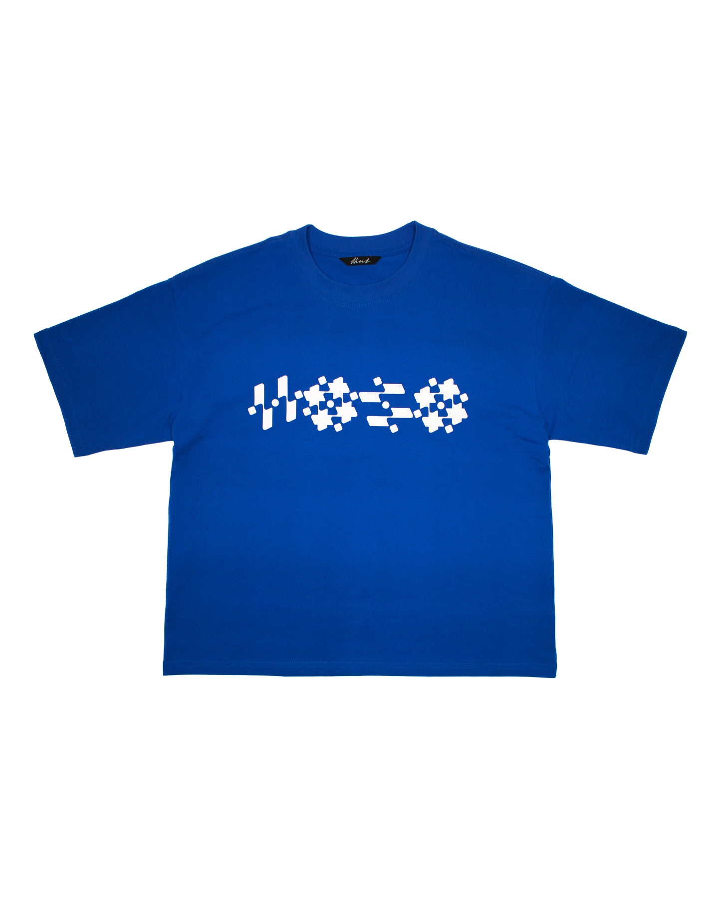 MONOGRAM TEE BLUE