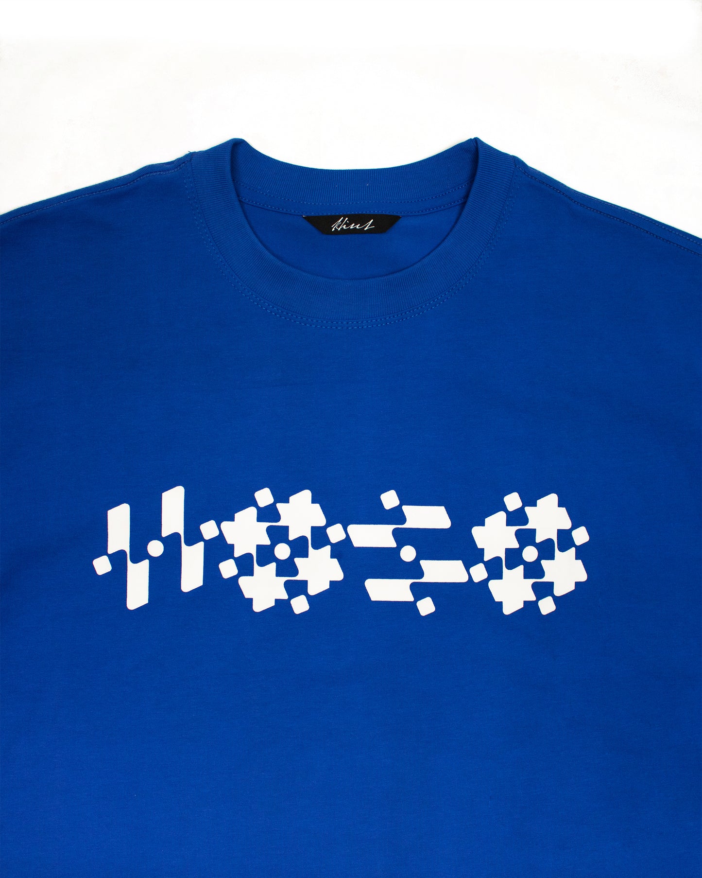 MONOGRAM TEE BLUE