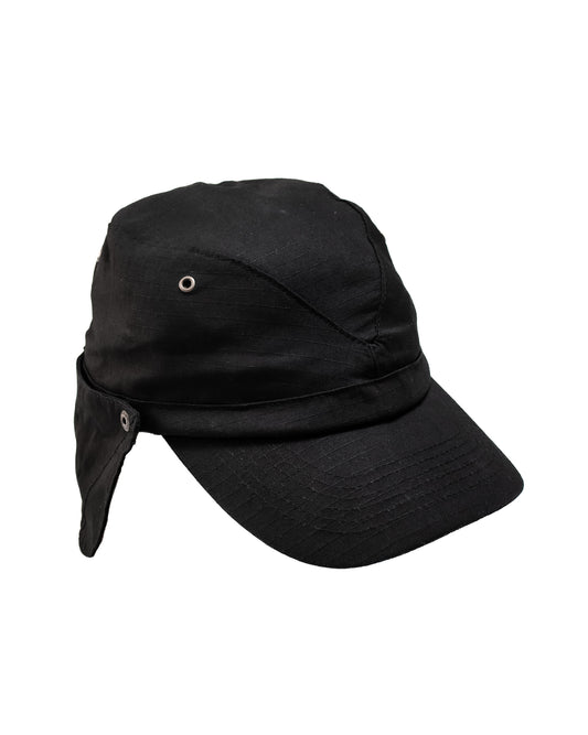 2IN1 FLAP CAP - BLACK