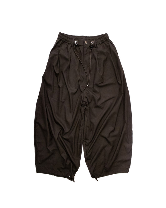 BALLOON PANTS - BROWN