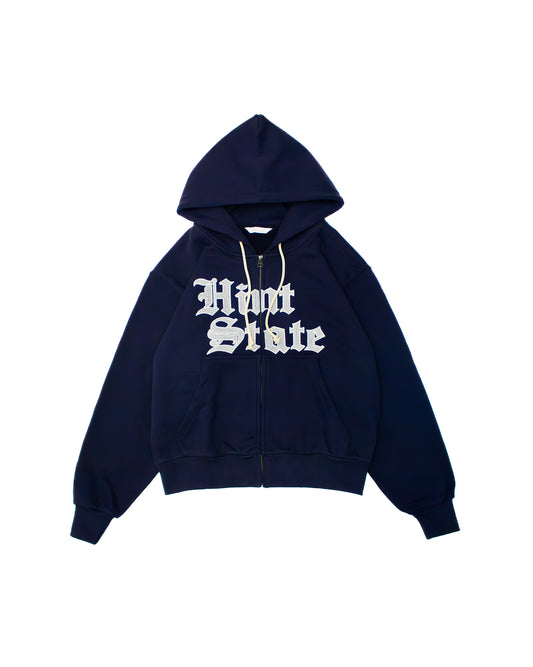 STATE ZIP UP - NAVY
