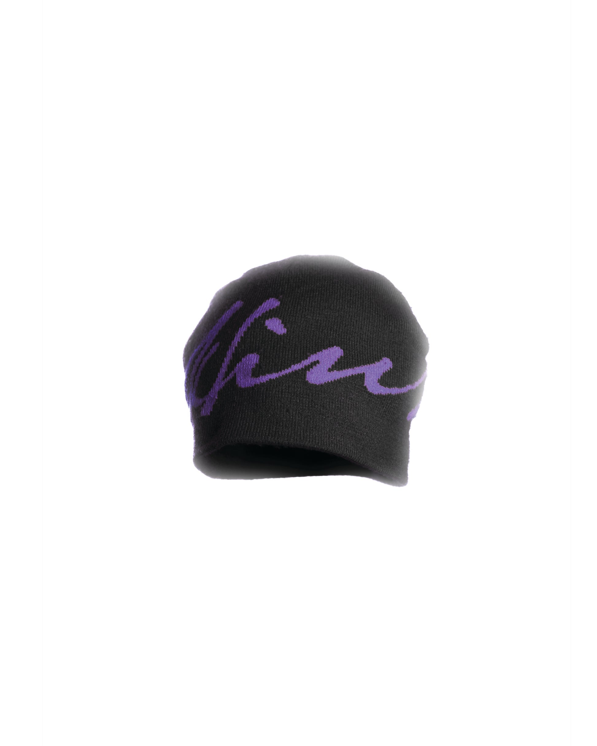 Script Toque - Black / Purple